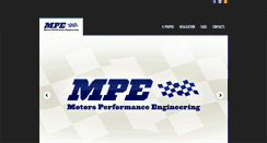 Desktop Screenshot of mpe-team.com